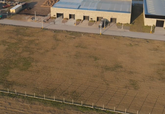 Desarrollo de loteo industrial